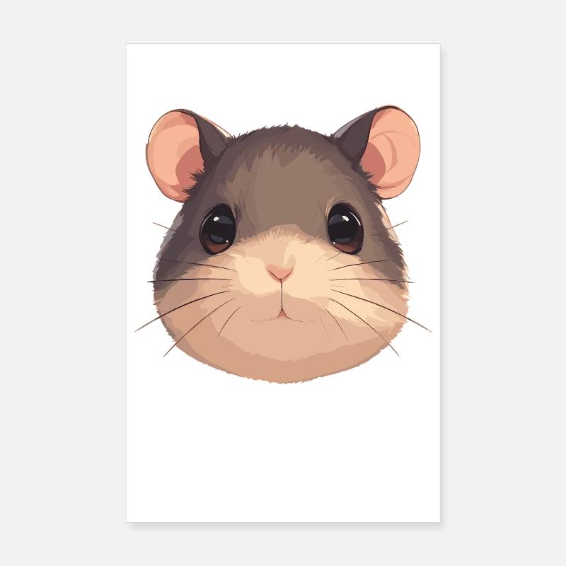 Ratten Ratte Poster 20x30 cm