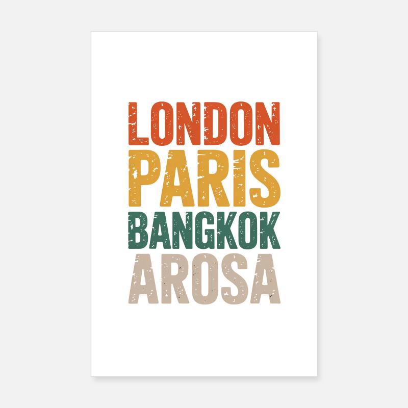 Arosa Poster 20 x 30 cm