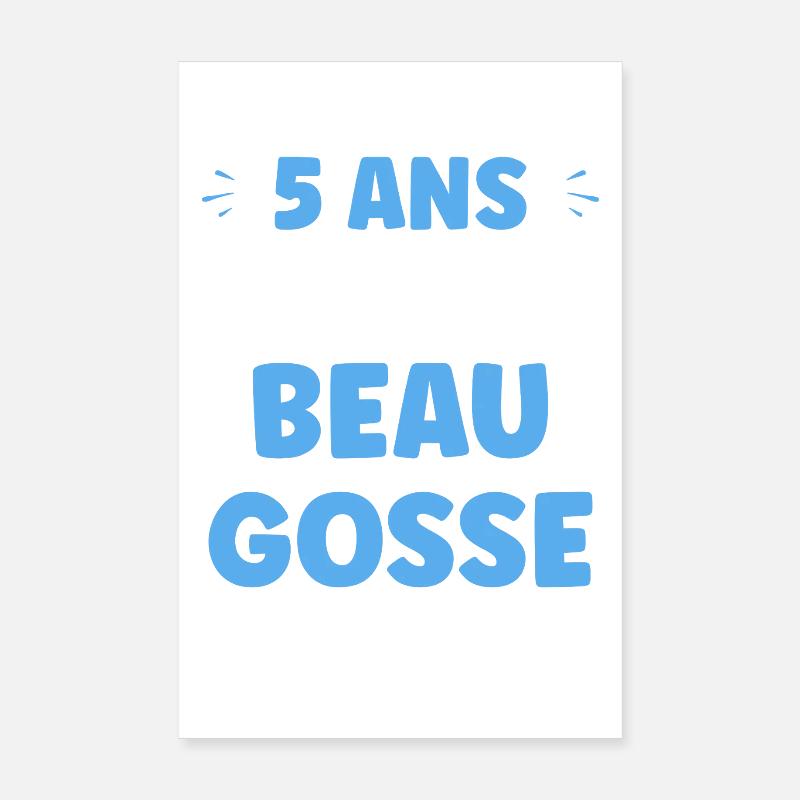 5 Jahre Poster 20x30 cm