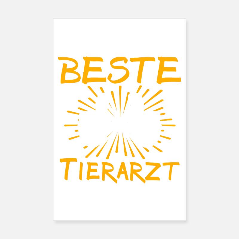 Vet Gift Idea Poster 8" x 12" (20x30 cm)