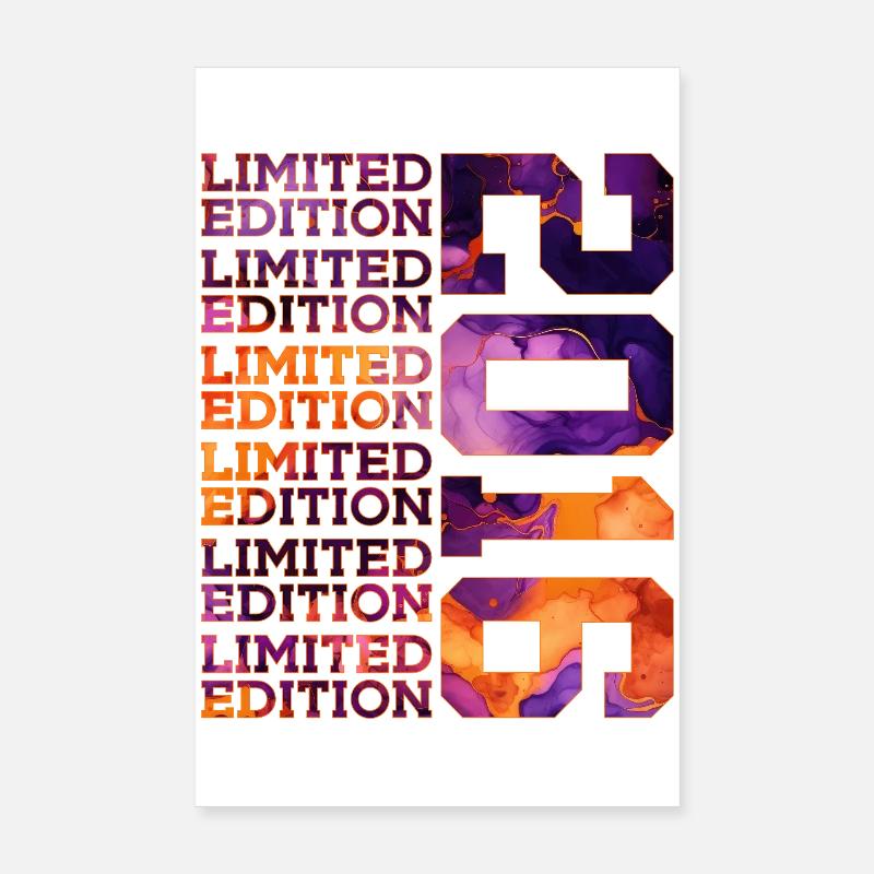 10E ÉDITION LIMITÉE DU 10E ANNIVERSAIRE 2016 Poster 20 x 30 cm