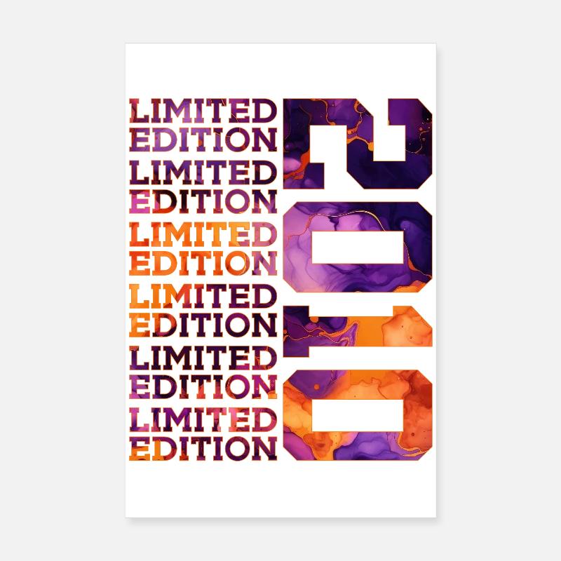 16E ANNIVERSAIRE ÉDITION LIMITÉE 2010 Poster 20 x 30 cm