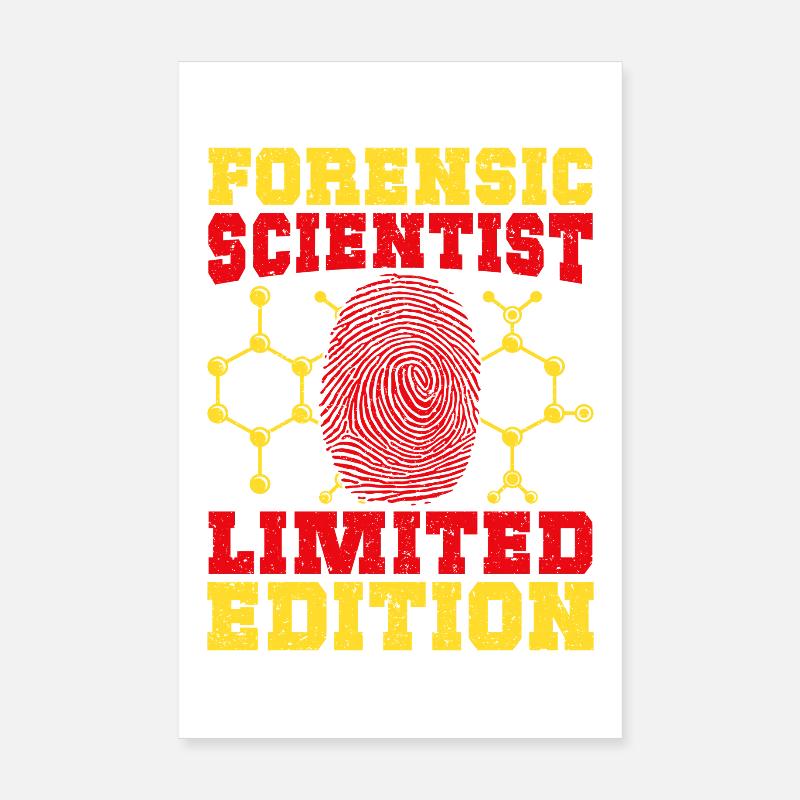 Forensic Science Major Limited Edition Forensics Poster 20x30 cm