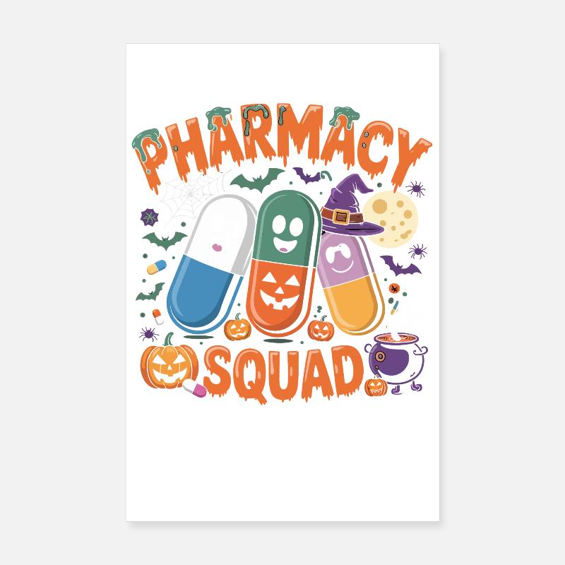 Brigade Pharma Halloween Poster 20 x 30 cm