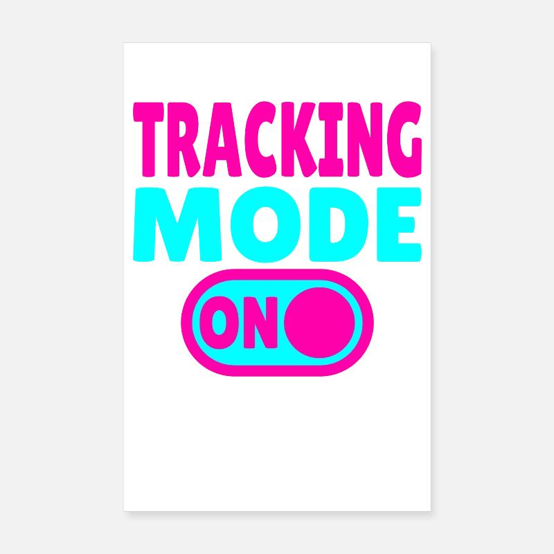 Tracking Mode ON – Abenteuer auf Spurensuche Poster 20x30 cm
