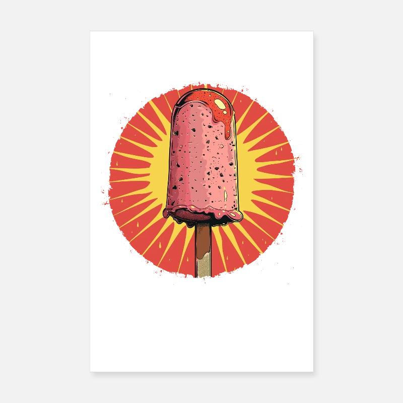 Graphique de glace Poster 20 x 30 cm