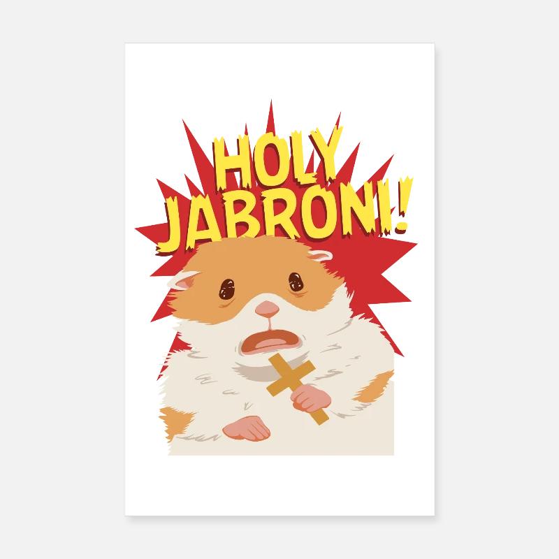 Sainte Jabroni Poster 20 x 30 cm