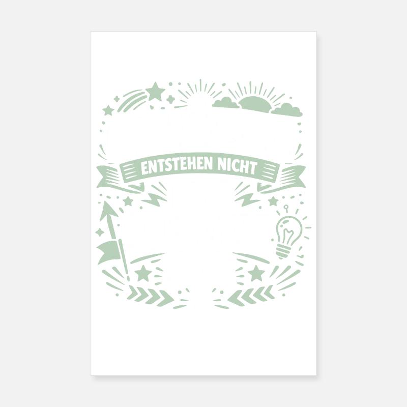 Les opportunités ne se présentent pas, c’est vous qui les créez – le succès Poster 20 x 30 cm