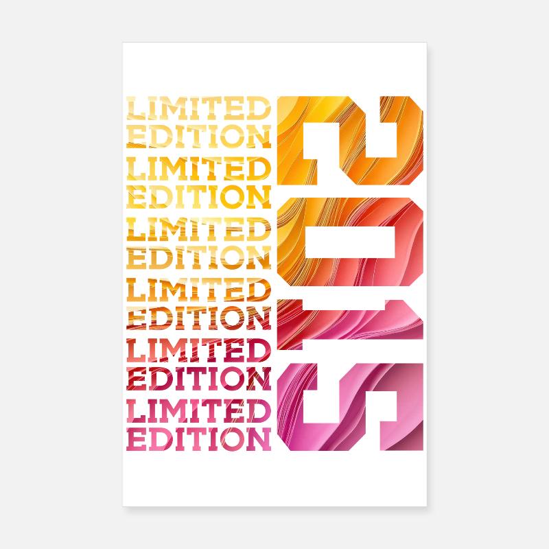 ÉDITION LIMITÉE 2015 11 ANS 11E ANNIVERSAIRE Poster 20 x 30 cm