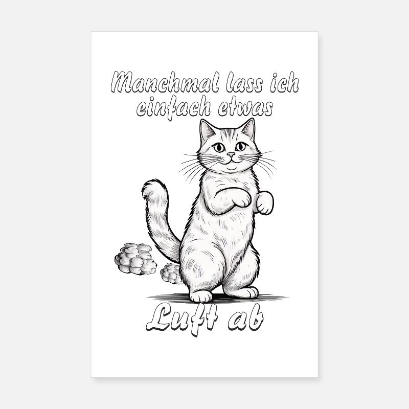 CAT a laissé échapper l’antenne Poster 20 x 30 cm