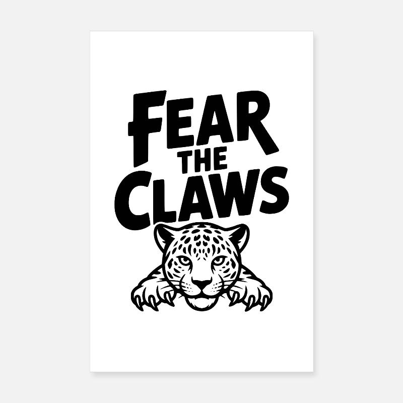 Craignez les Griffes Poster 20 x 30 cm