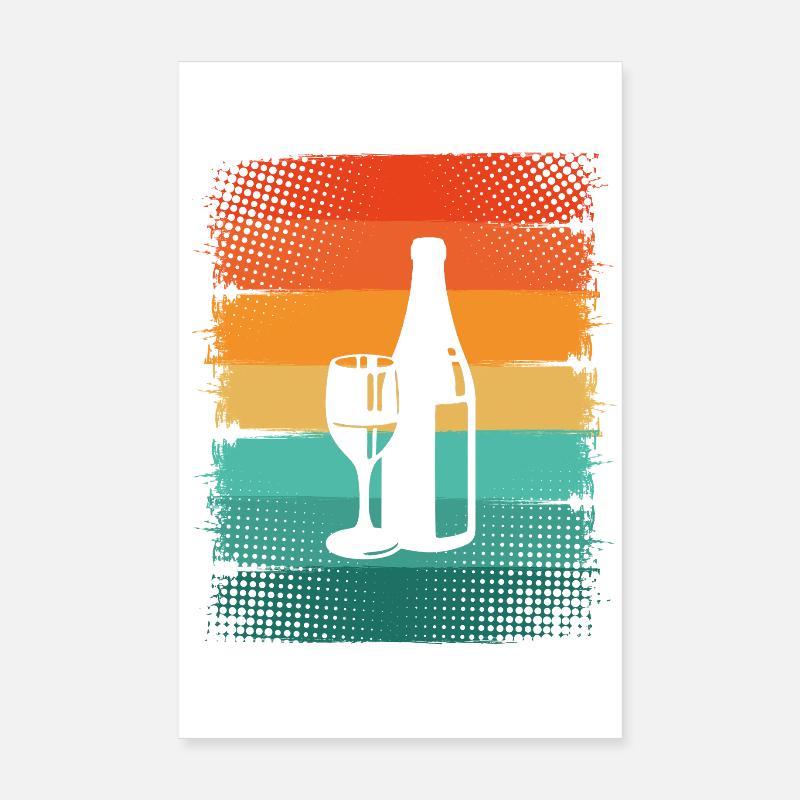 Wein Poster 20x30 cm
