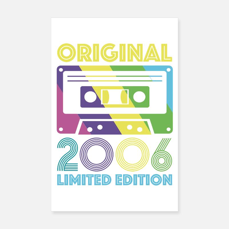 Originalkassette 2006 20th Anniversary 20 Year Tee Poster 20x30 cm
