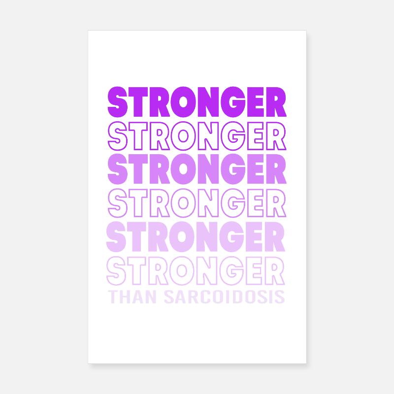 Sarcoïdose Poster 20 x 30 cm