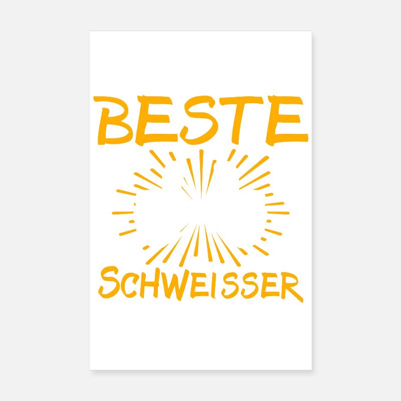 Idée cadeau pour soudeur Poster 20 x 30 cm
