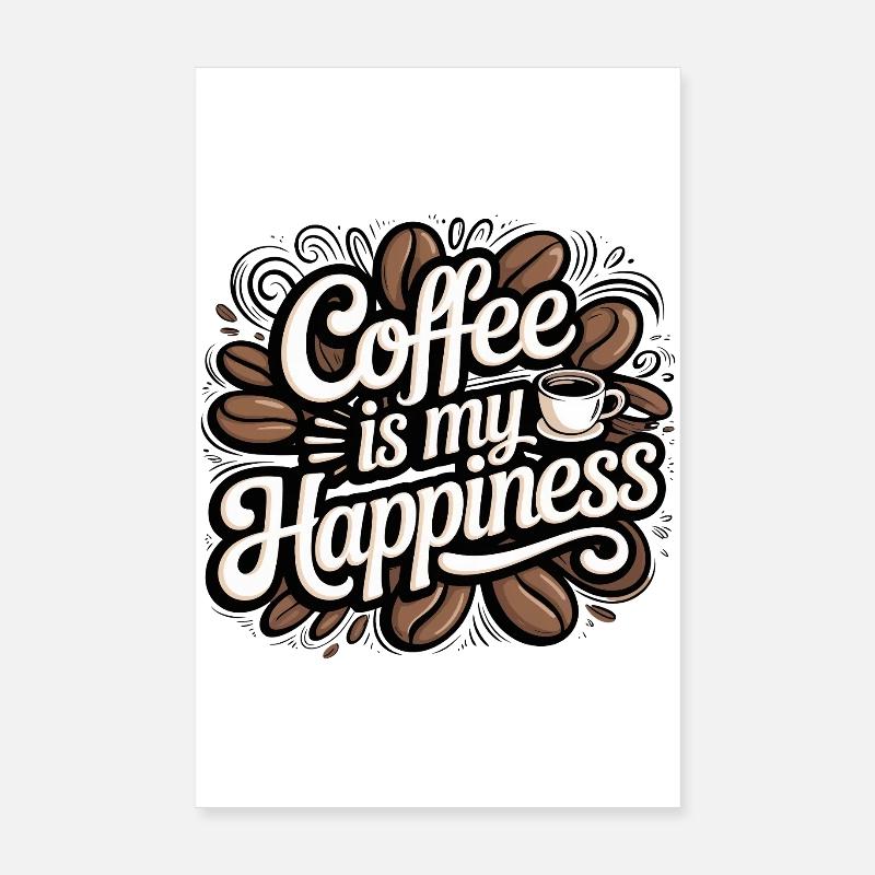 Coffee is my Joy Poster 8" x 12" (20x30 cm)