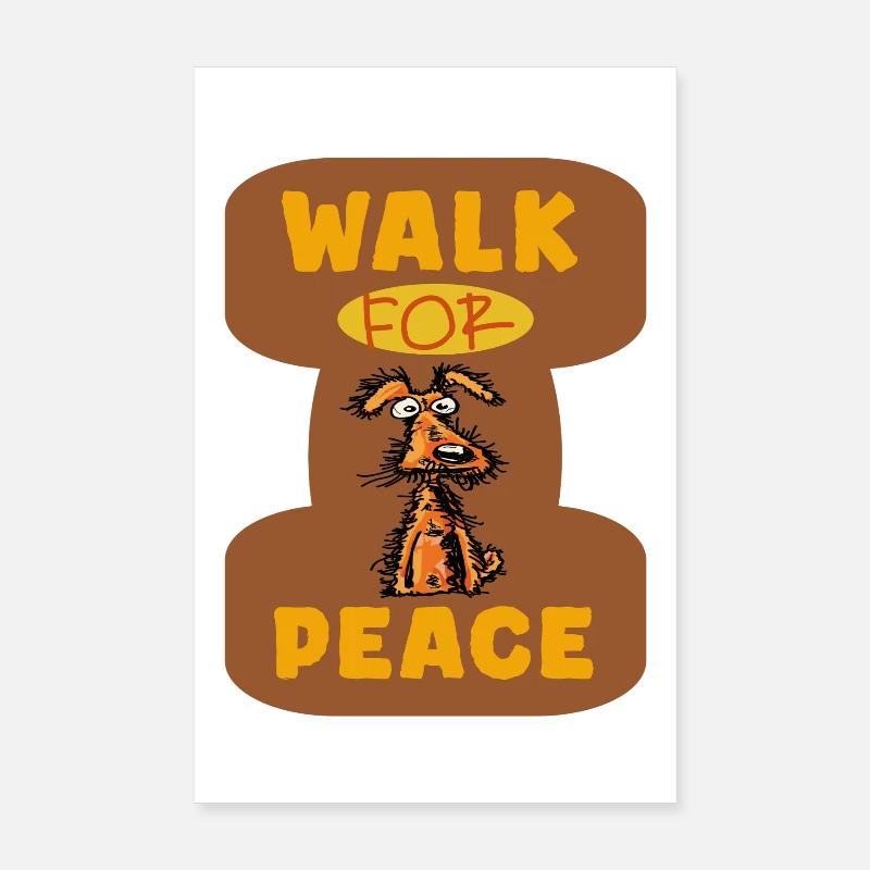 Marcia per la Pace Poster 20x30 cm