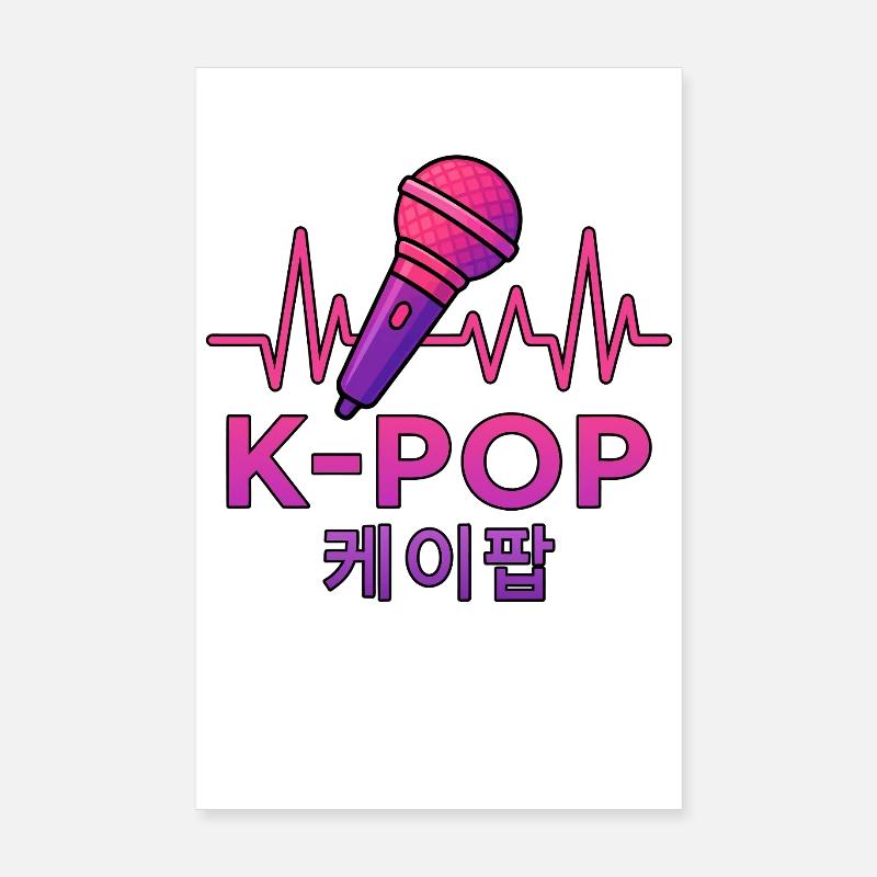 K Pop Korean Poster 8" x 12" (20x30 cm)