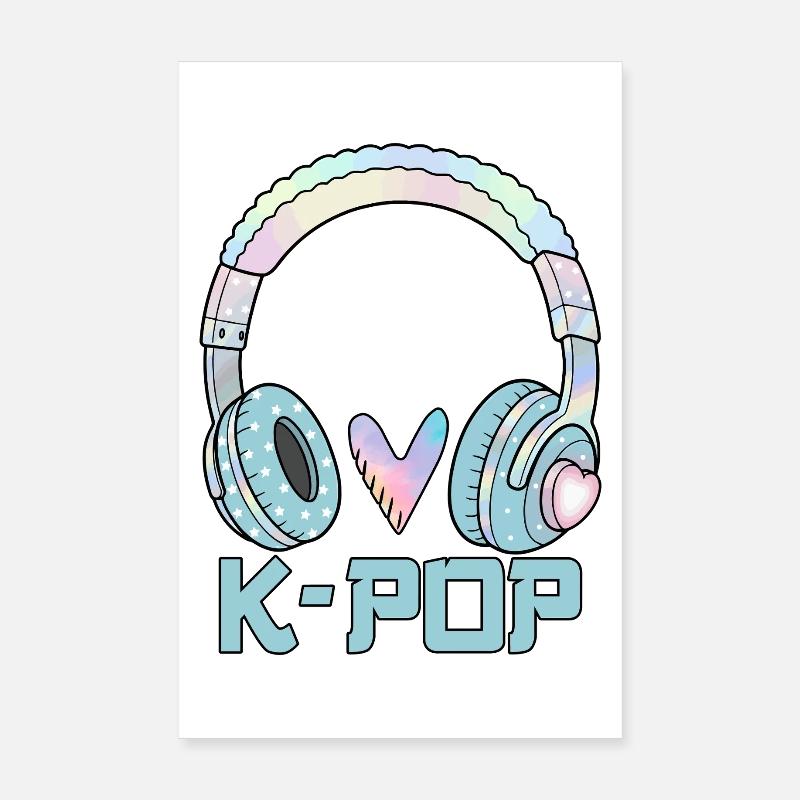 K Pop 케이팝 Poster 20 x 30 cm