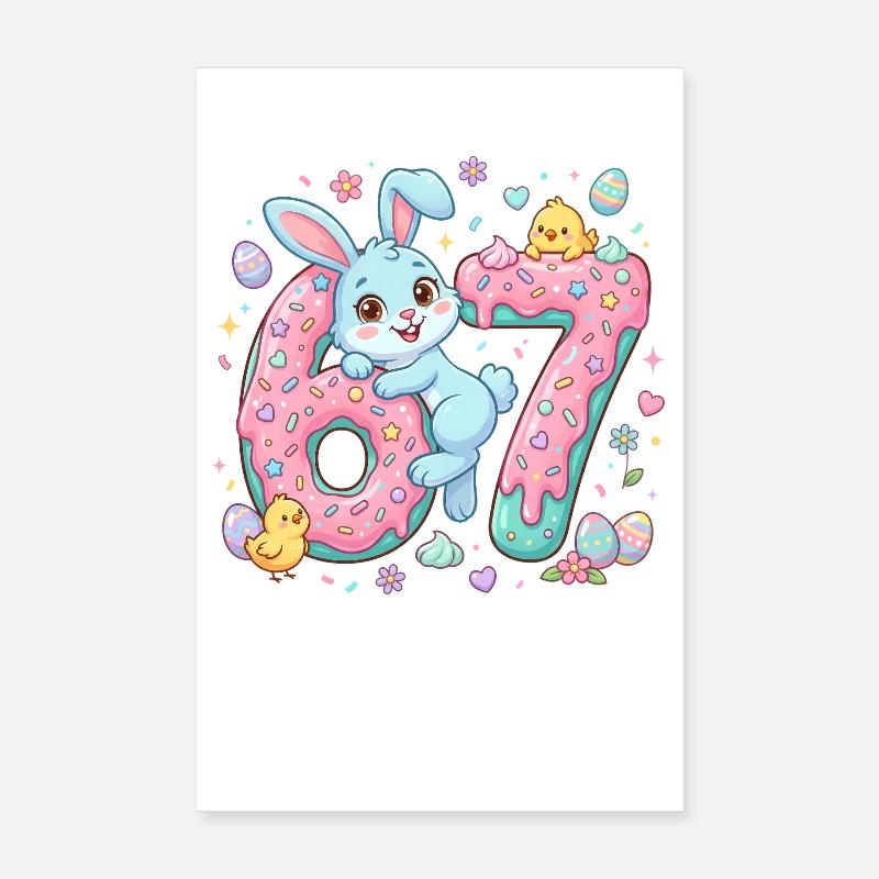 67 Easter Poster 8" x 12" (20x30 cm)