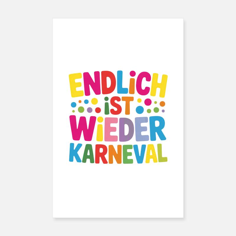 Costume de carnaval Poster 20 x 30 cm