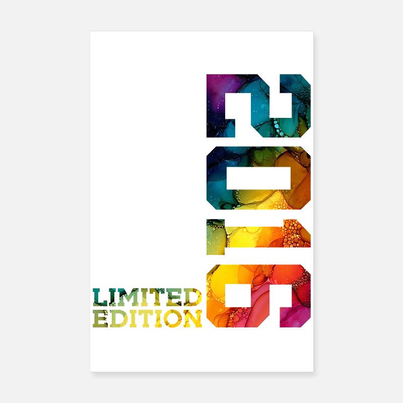 ÉDITION LIMITÉE 2016 10 ANS 10E ANNIVERSAIRE Poster 20 x 30 cm