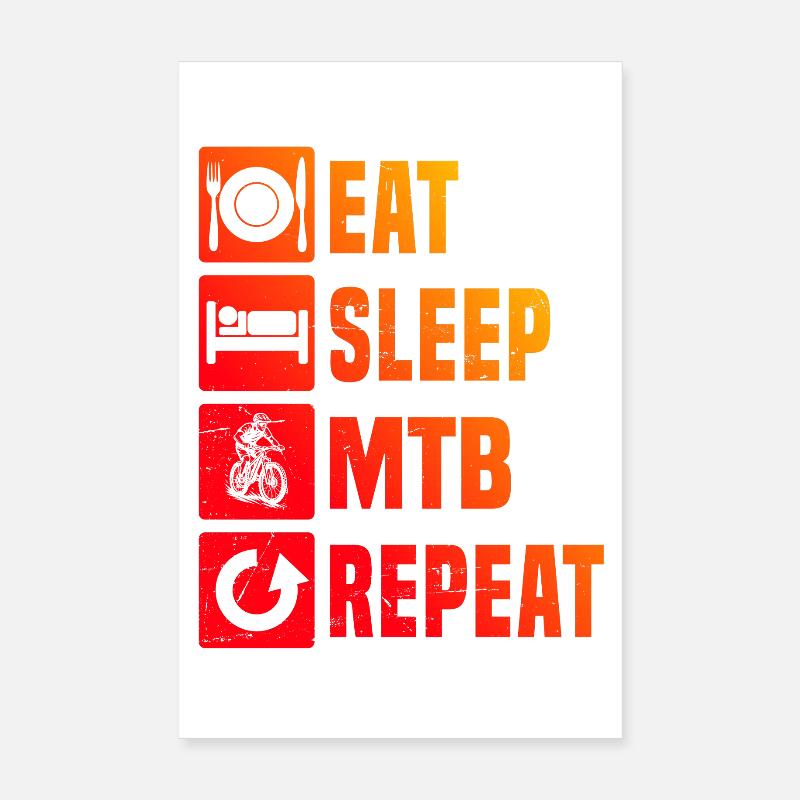 Œuvres modernes de VTT Poster 20 x 30 cm