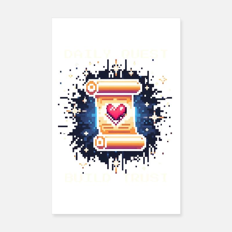 Daily Quest Trust | Relationship work Poster 8" x 12" (20x30 cm)