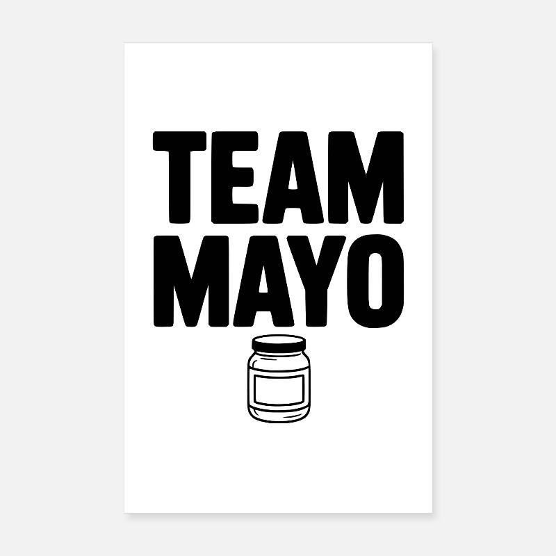 Team Mayo Poster 8" x 12" (20x30 cm)