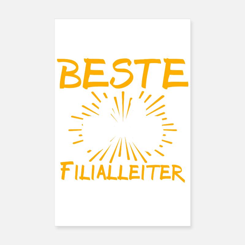 Idée cadeau gérant de magasin Poster 20 x 30 cm