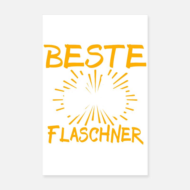 Flaschner Gift Idea Poster 8" x 12" (20x30 cm)