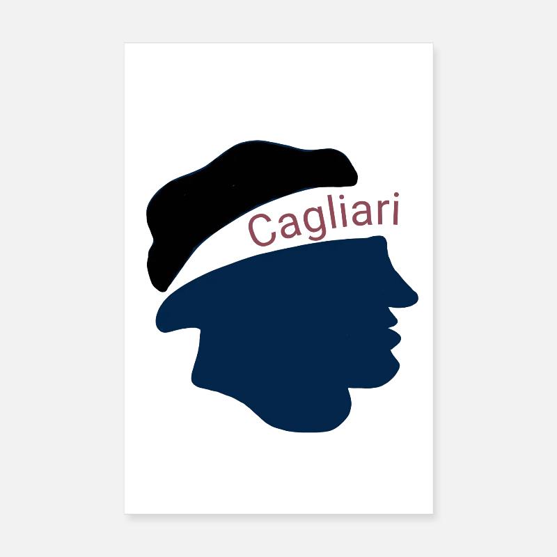Cagliari Poster 20 x 30 cm
