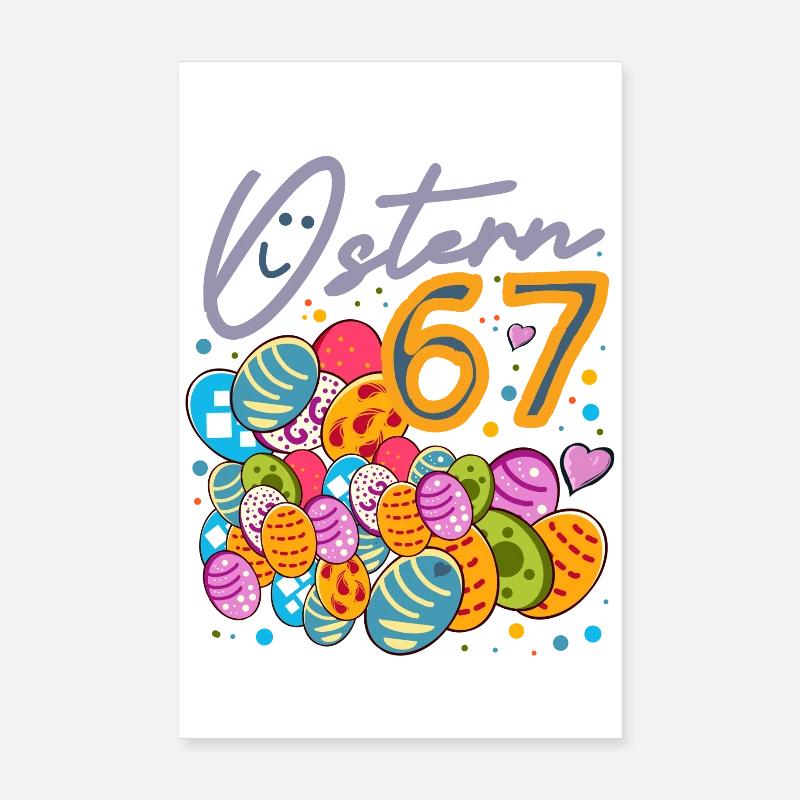 Easter 67 Poster 8" x 12" (20x30 cm)