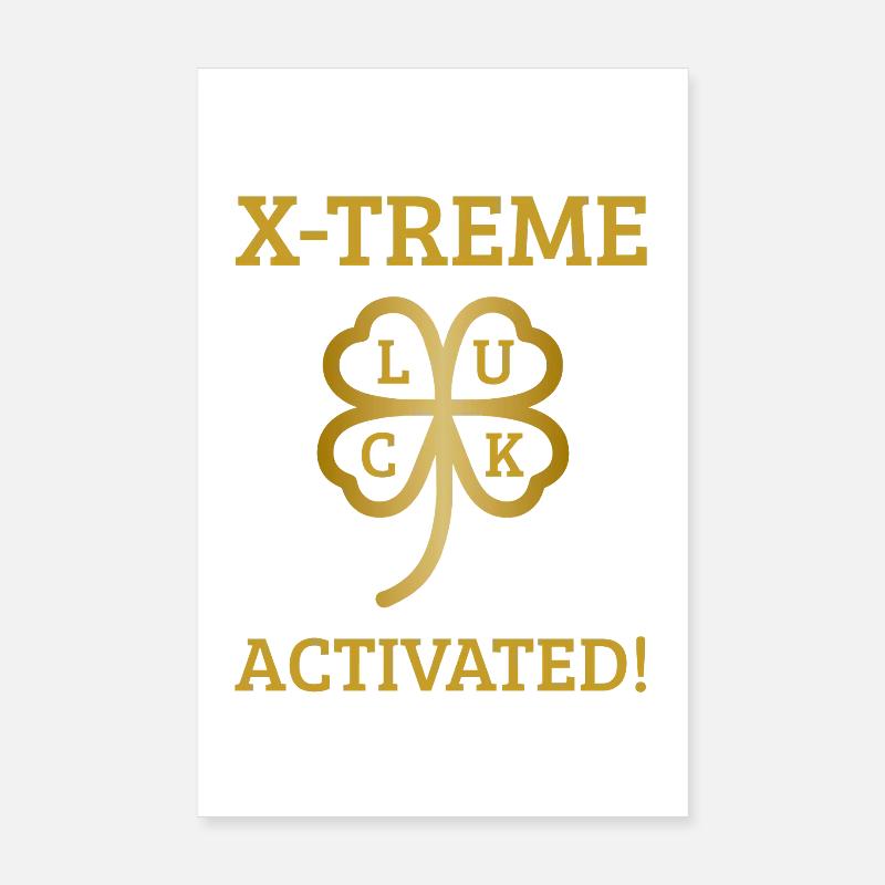 Xtreme Luck activé Poster 20 x 30 cm
