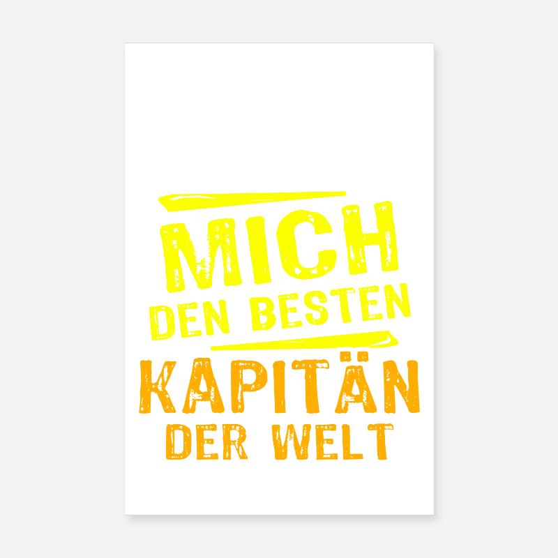 Cadeau du Capitaine Poster 20 x 30 cm