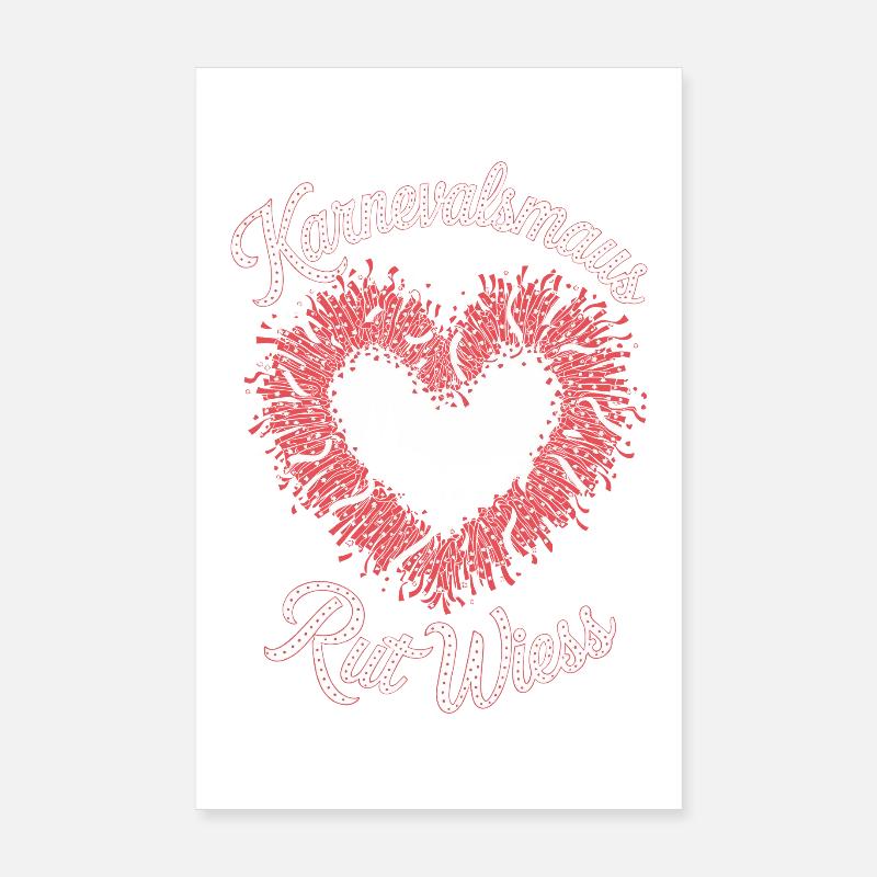 Souris de Carnaval, Rut, Wiess, Cologne, Cologne, Souris de Carnaval, Poster 20 x 30 cm