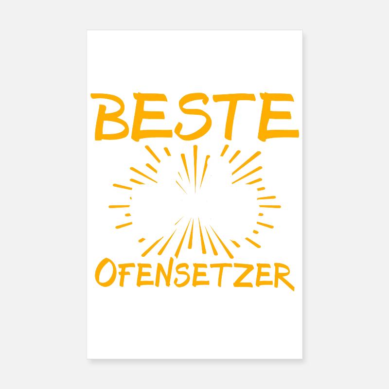 Ofensetzer Geschenkidee Poster 20x30 cm