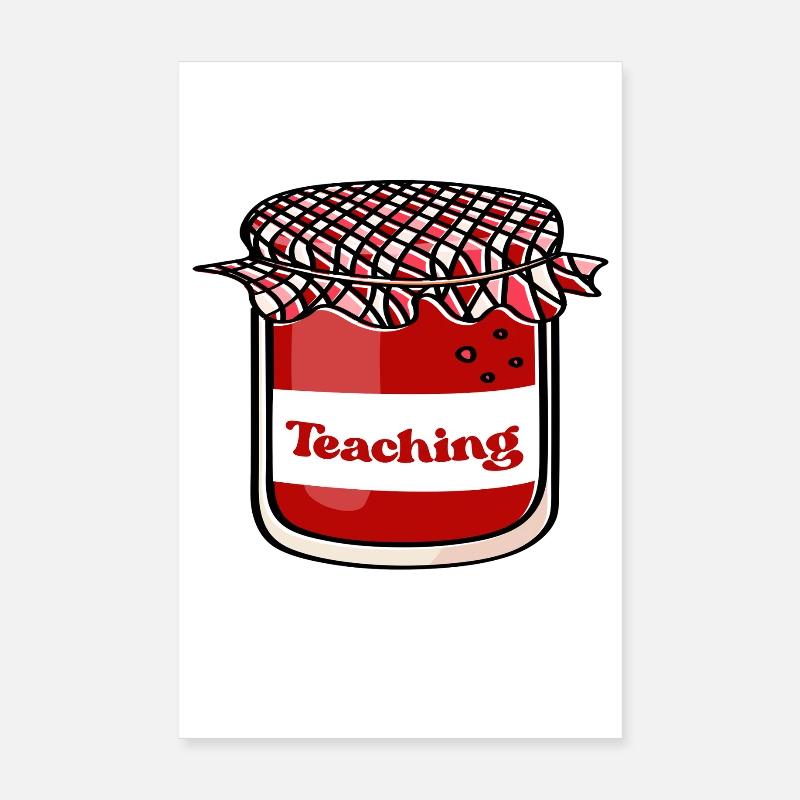 Lehrjam : L’enseignement, c’est mon truc Poster 20 x 30 cm