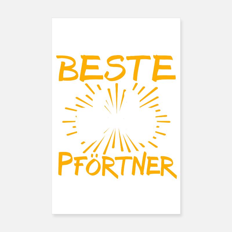 Pförtner Geschenkidee Poster 20x30 cm