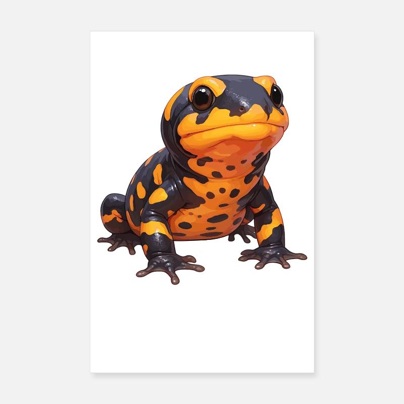 Salamandre de feu Salamandre Poster 20 x 30 cm