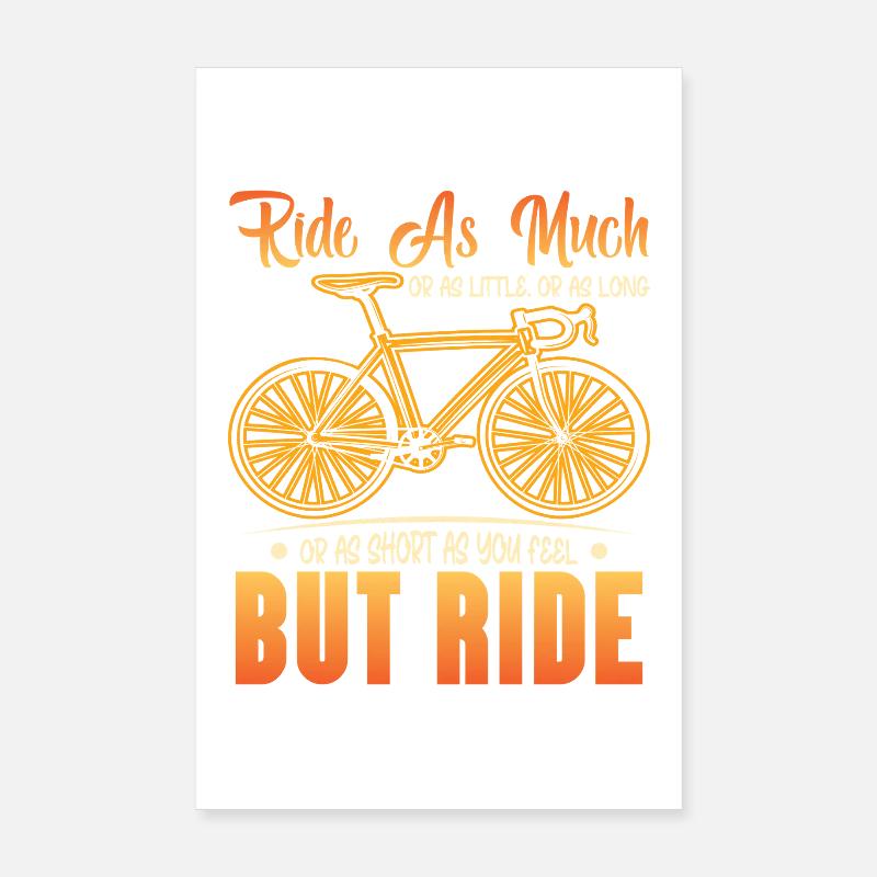 VTT VTT Vélo de Parole Descendance VTT Poster 20 x 30 cm