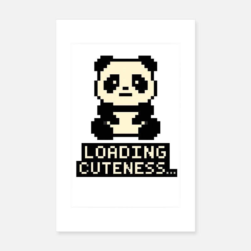 Mignonnerie de Pixelbaby Poster 20 x 30 cm