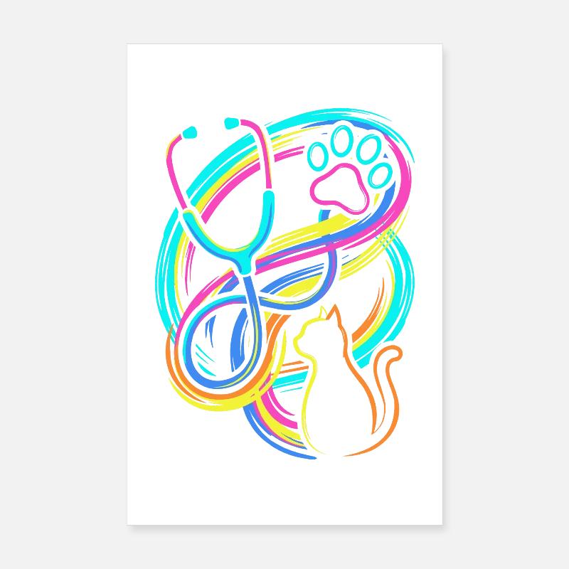 veterinary Poster 8" x 12" (20x30 cm)