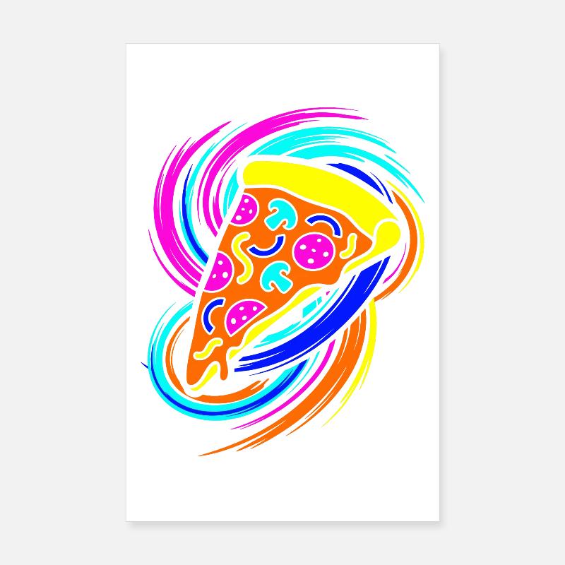 Pizza slice Poster 8" x 12" (20x30 cm)