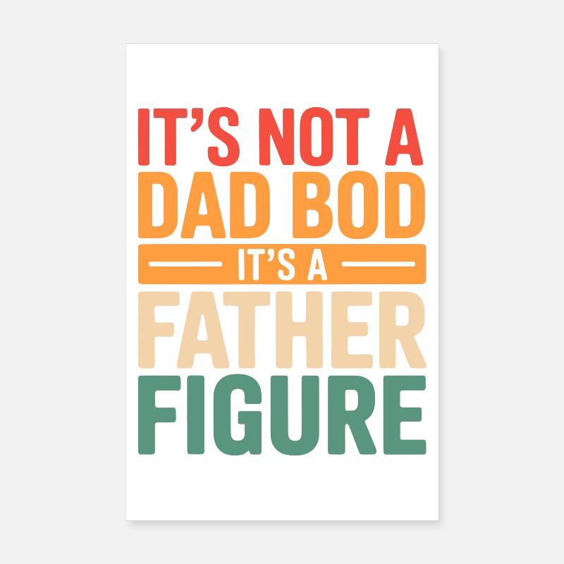 Ce n’est pas un corps de père, c’est une figure paternelle Poster 20 x 30 cm