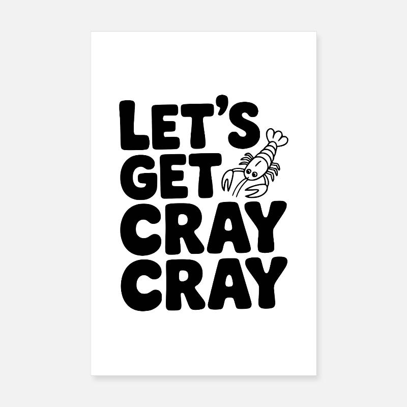 Allons chercher Cray Cray Poster 20 x 30 cm