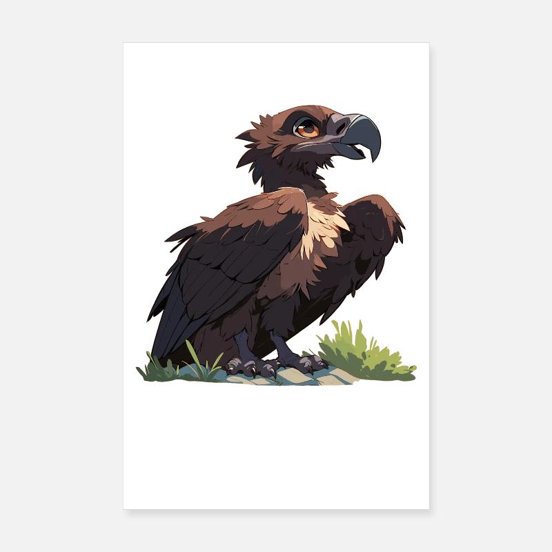 Vautour Poster 20 x 30 cm