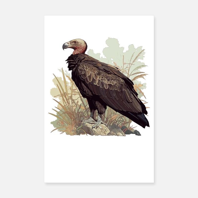 Vautour Poster 20 x 30 cm
