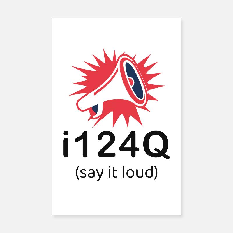 i124Q – Bold Statement Dark Edition Poster 8" x 12" (20x30 cm)