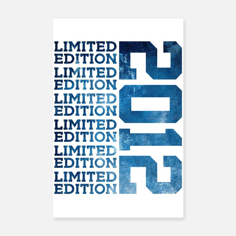 ÉDITION LIMITÉE 2012 14 ANS 14E ANNIVERSAIRE Poster 20 x 30 cm